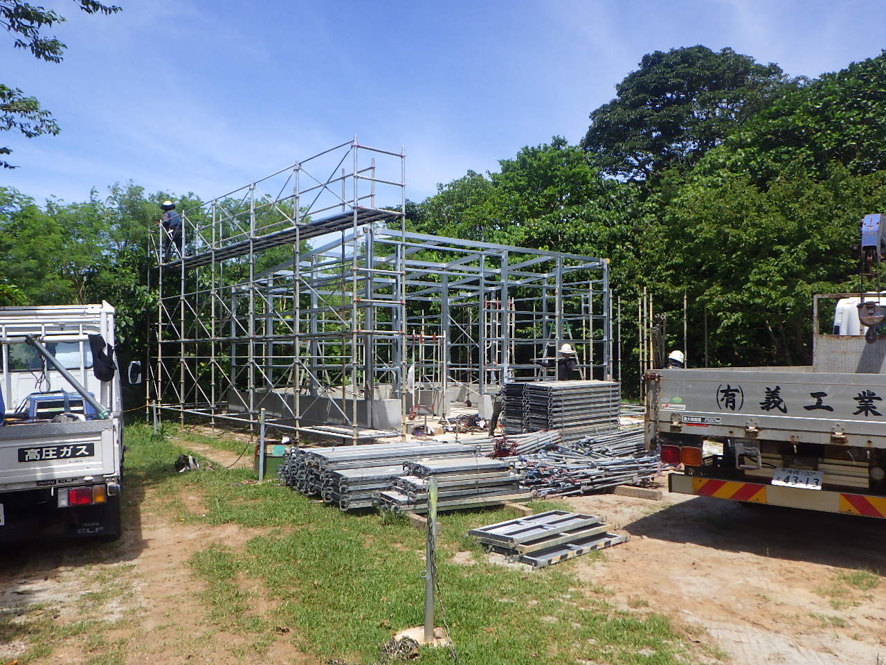 本部町防災倉庫建設工事